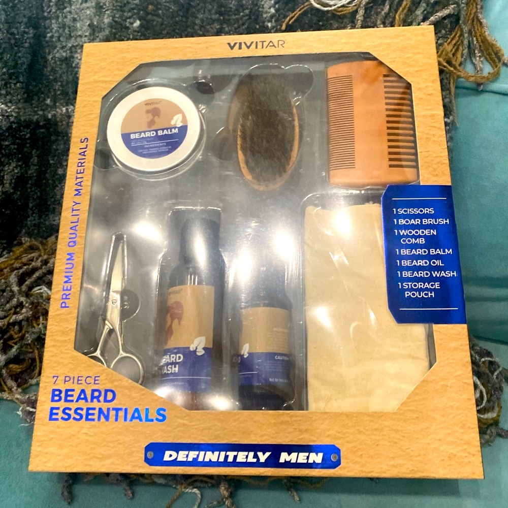 Men’s Beard Self-care Gift Set